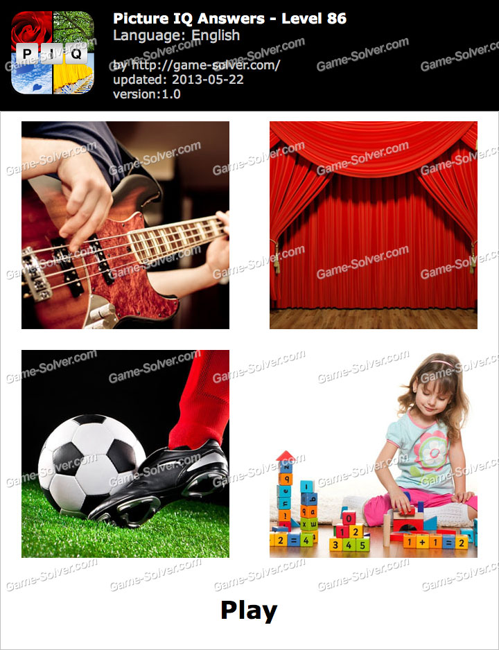 Picture IQ Level 86 • Game Solver