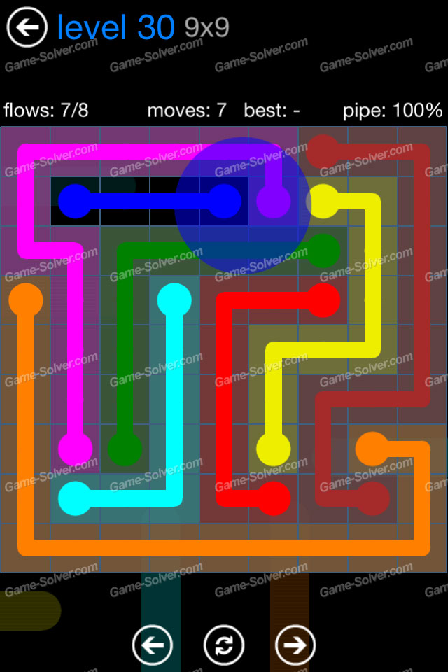 Flow Free Level 30 9x9 Bonus Pack