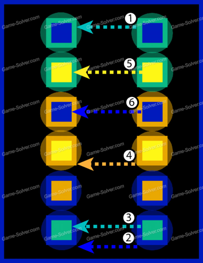 Color Zen Classic Pack Chapter 1 Level 13 Game Solver