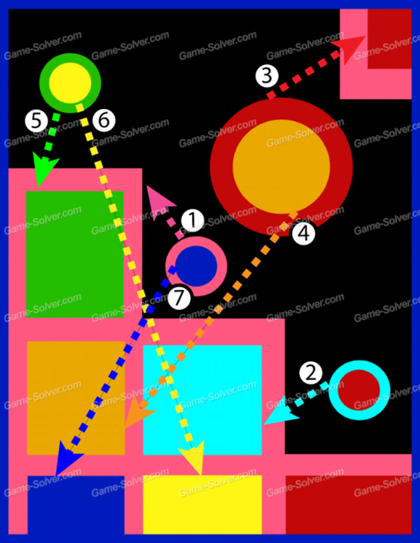 Color Zen Classic Pack Chapter 1 Level 15 Game Solver