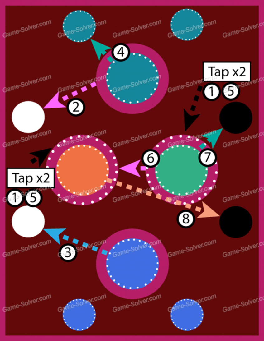 Color Zen Classic Pack Chapter 6 Level 12 Game Solver