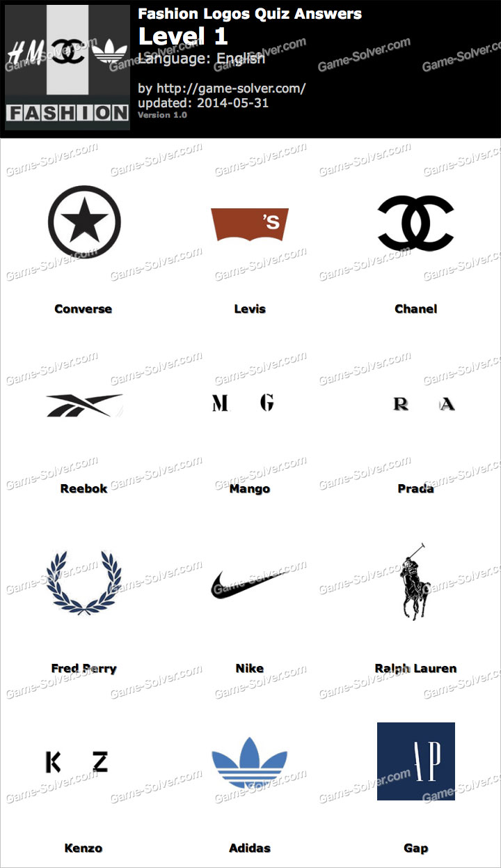 clothing brand logos quiz