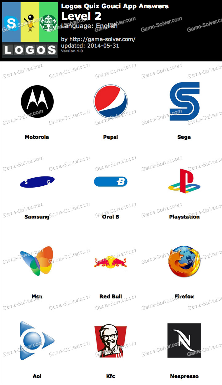 Logos Quiz Emerging Games Level 2 Answers