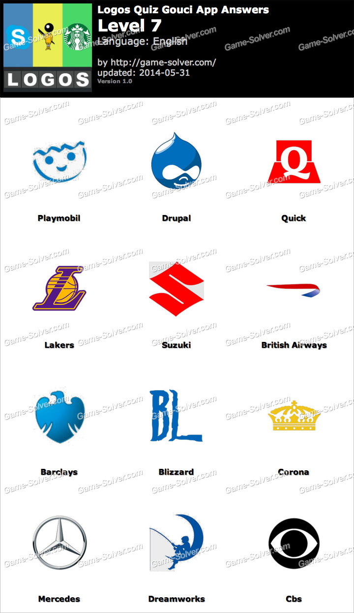 logo quiz answers level 7 android