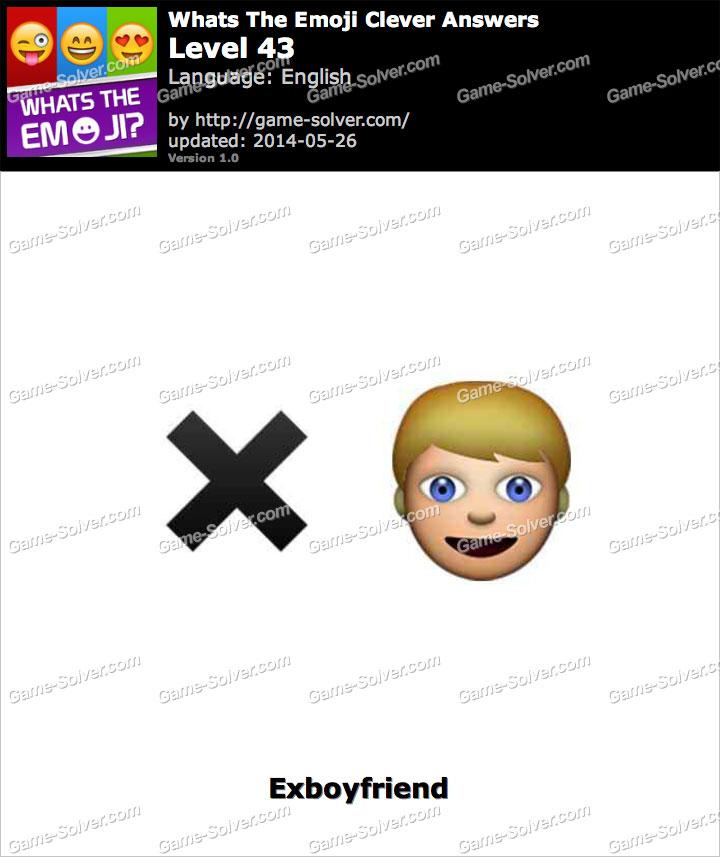 Whats The Emoji Clever Level 43 • Game Solver