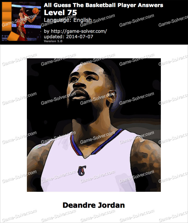 All Guess The Basketball Player Level 75 Game Solver