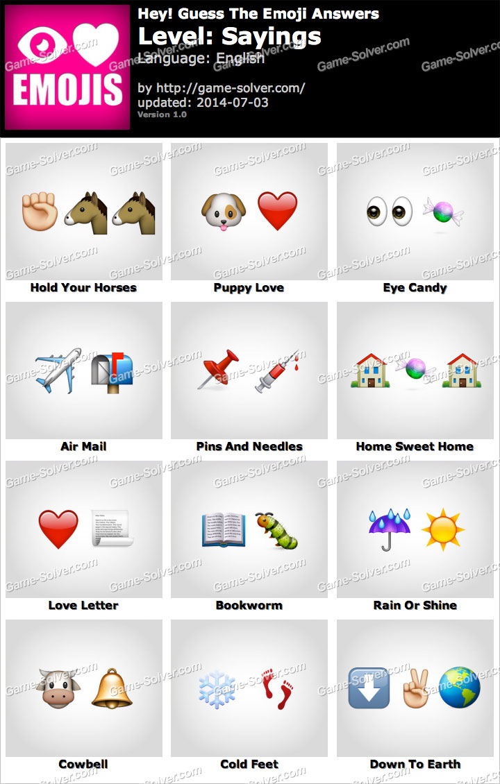 emoji sayings