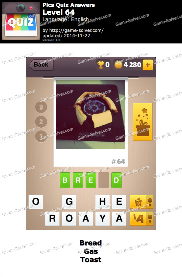 Pics Quiz Level 64 Game Solver