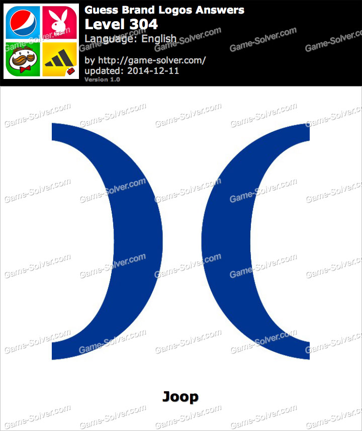 Guess Brand Logos Level 304 • Game Solver