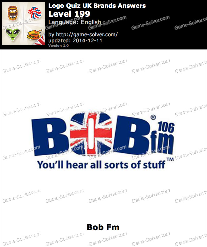 Logo Quiz UK Brands Level 199 - Game Solver