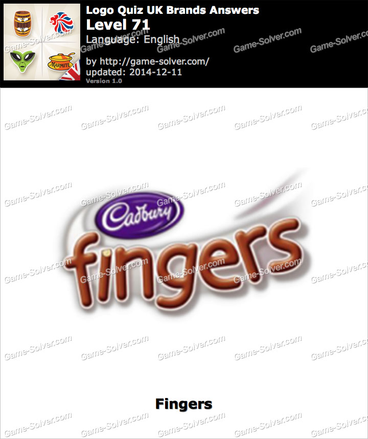 Logo Quiz UK Brands Level 71 Game Solver