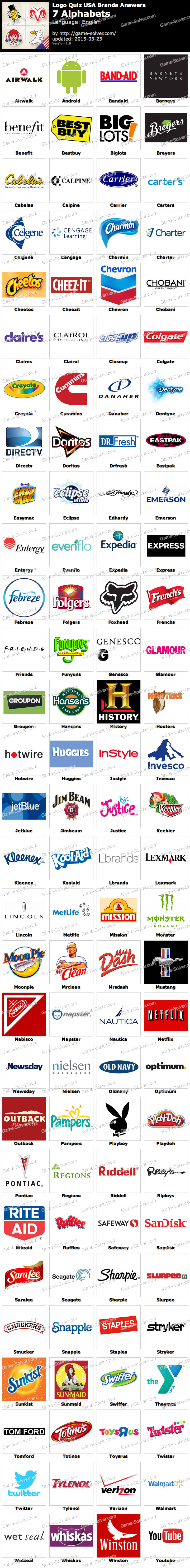 Brands and Logos Quiz 