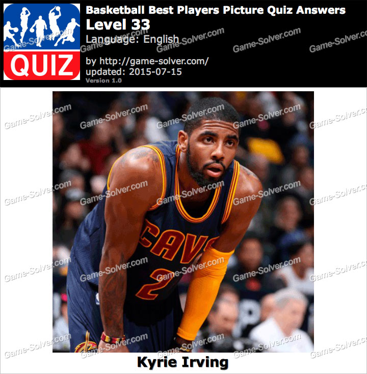 Basketball Best Players Picture Quiz Level 33 • Game Solver