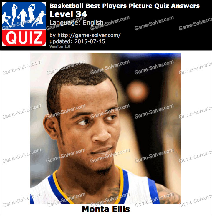 Basketball Best Players Picture Quiz Level 34 • Game Solver