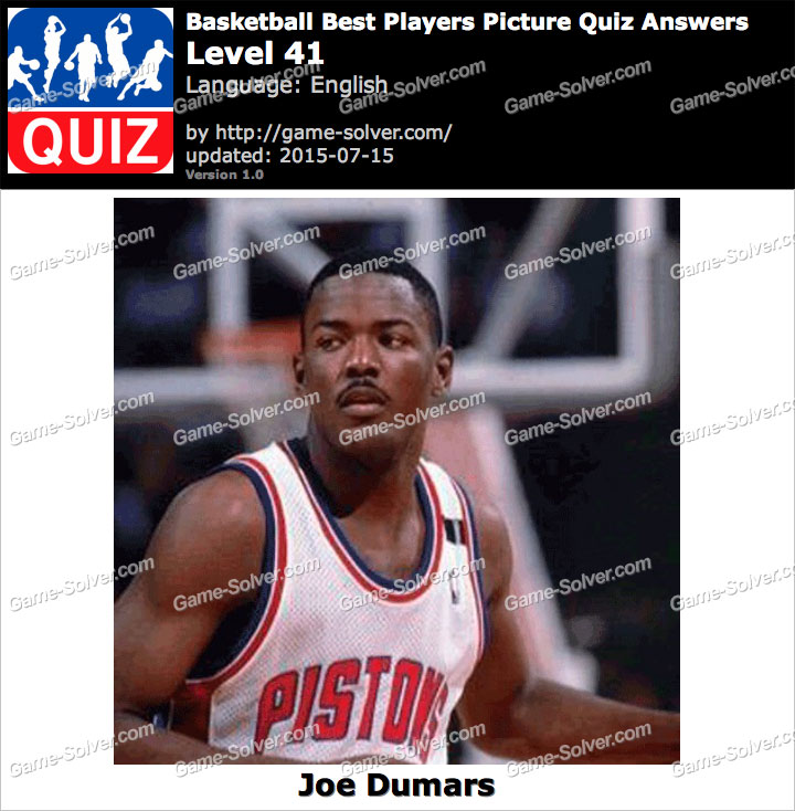 Basketball Best Players Picture Quiz Level 41 Game Solver