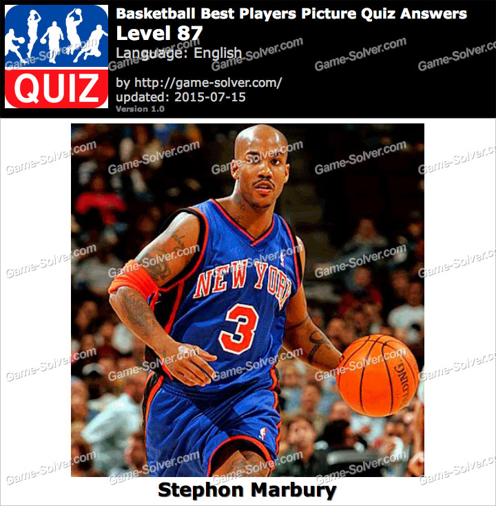Basketball Best Players Picture Quiz Level 87 Game Solver