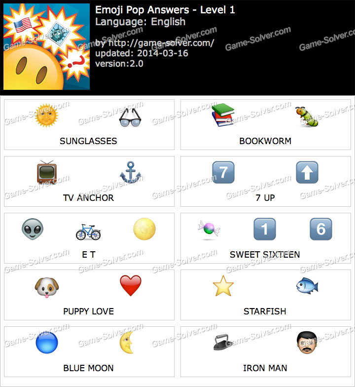 Movies Emoji Pop Level 3