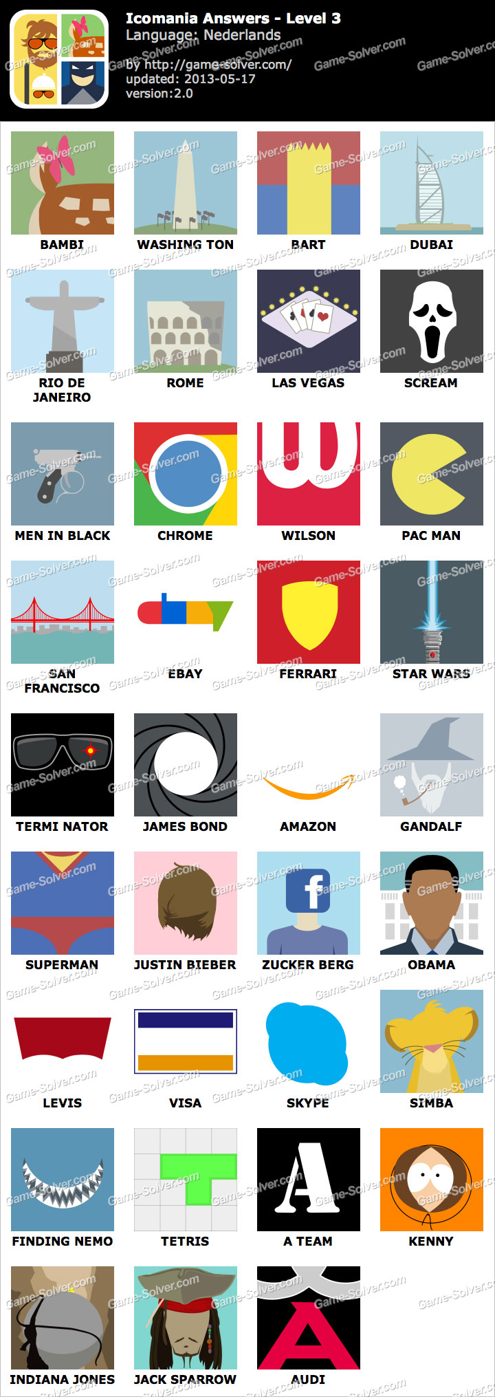 antwoorden icomania level 3 tv en film