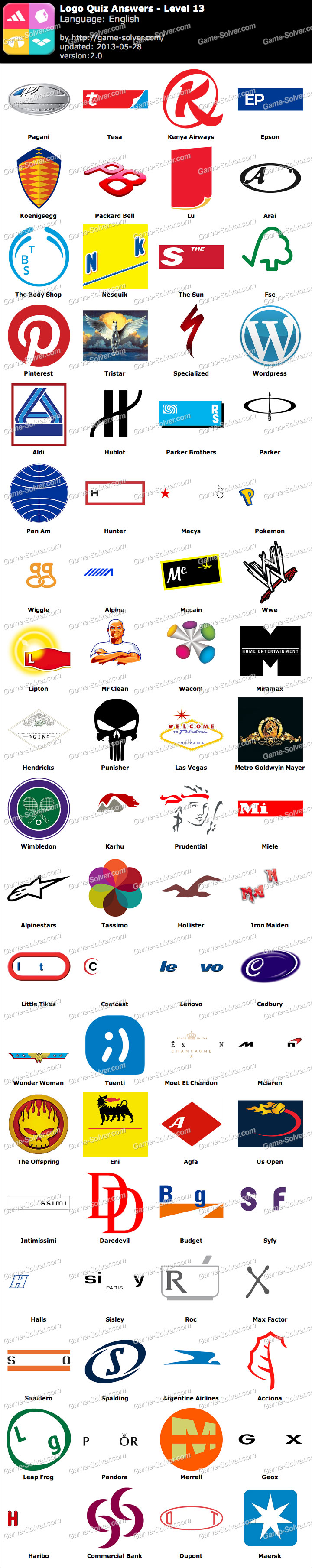 Logo Quiz 2023 answers! Cheats for all levels!