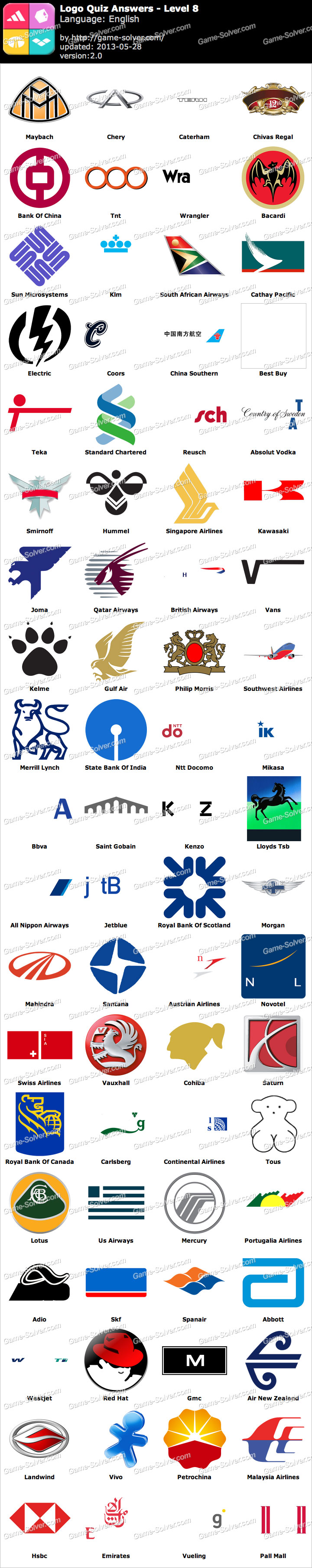 Logo Quiz 2023 answers! Cheats for all levels!