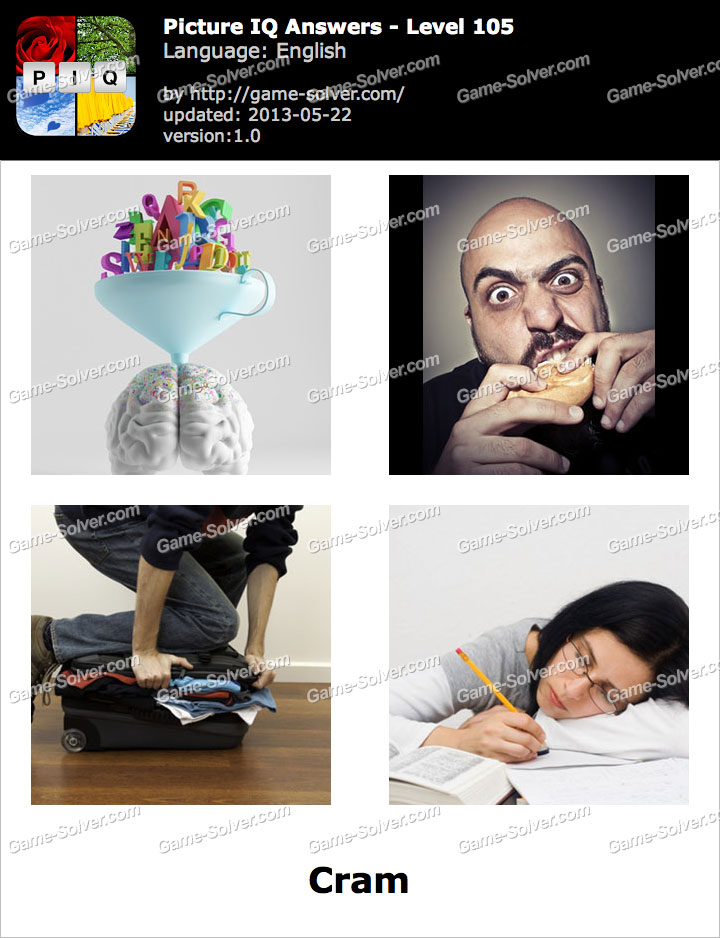 Picture IQ Level 105 โข Game Solver
