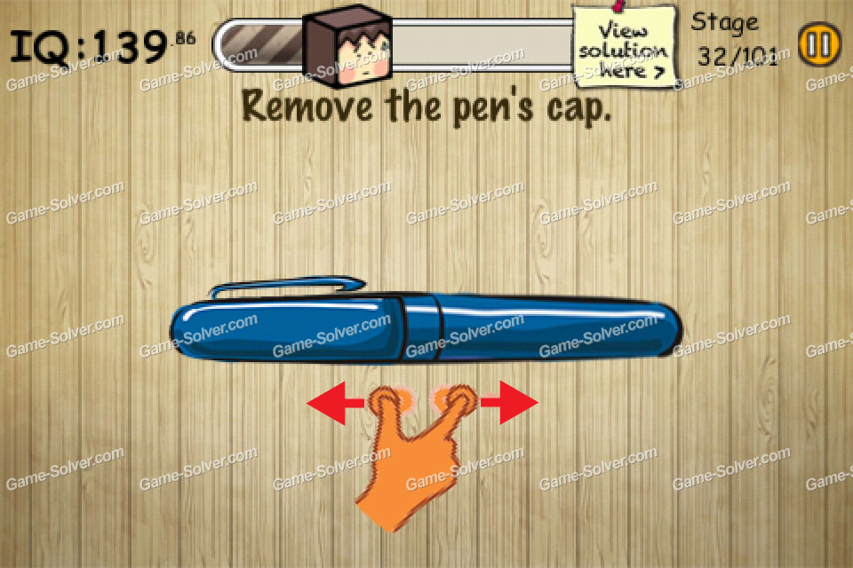 stupidness-3-stage-32-remove-the-pen-s-cap-game-solver