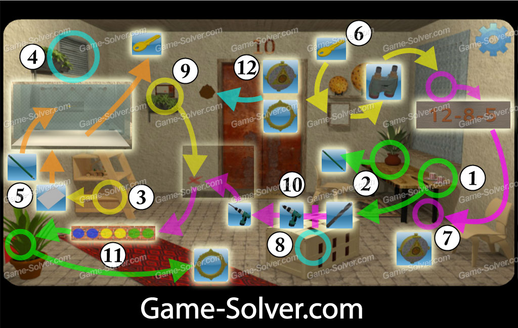 Can You Escape Bonus Level 2 Game Solver