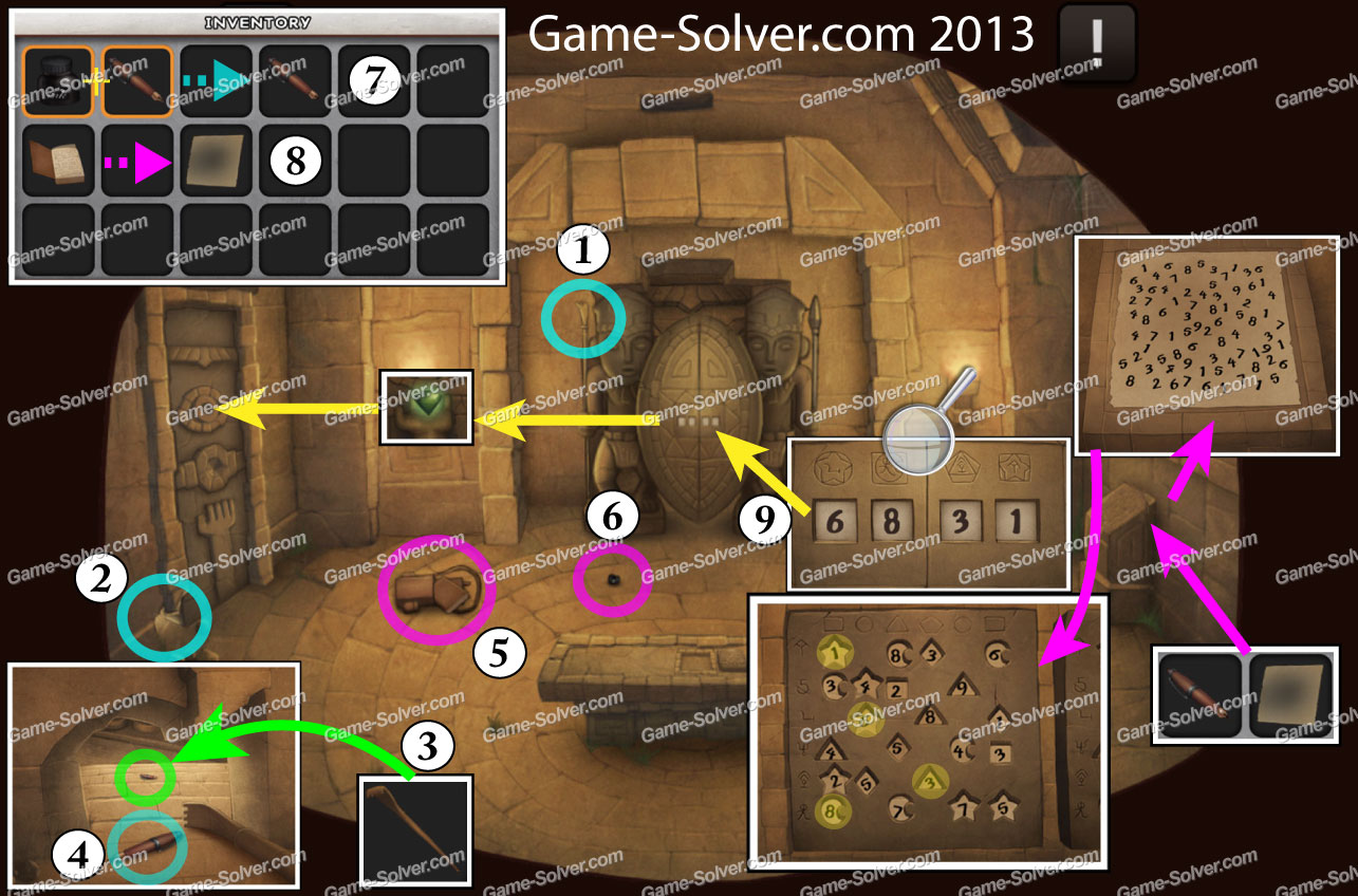 Doors And Rooms 6 6 Game Solver