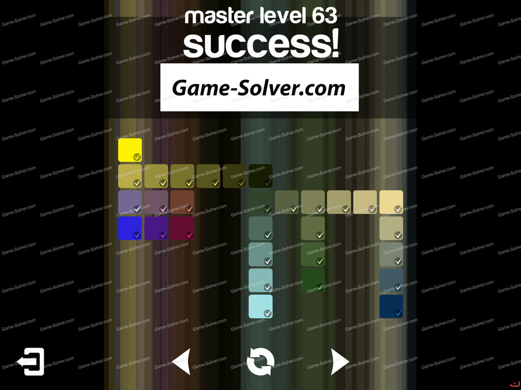 Blendoku Master Pack Level 63 • Game Solver
