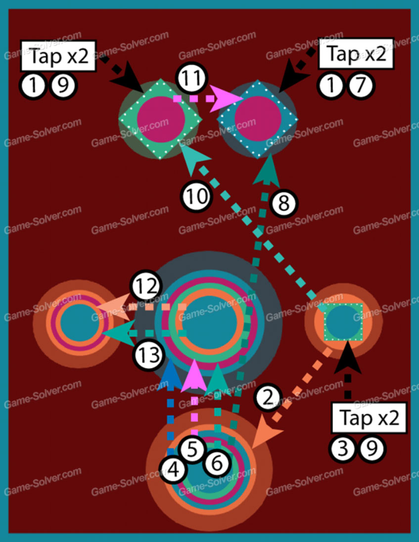 Color Zen Classic Pack Chapter 6 Level 11 • Game Solver