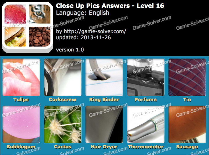 Level up 16 answers pics close Level up 16 answers pics close