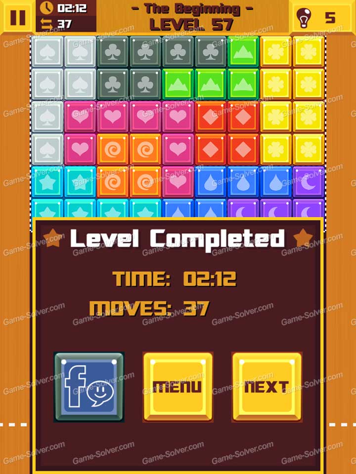 mind blocks the beginning level 57 game solver cover orange level 57