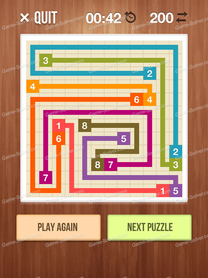 Number Link Master Mind Level 27 • Game Solver
