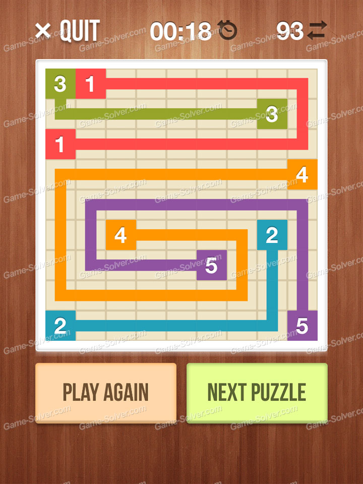 Number Link Sharp Path Level 17
