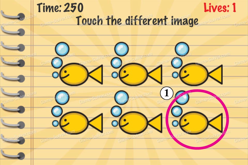 Impossible Test Touch The Different Image • Game Solver