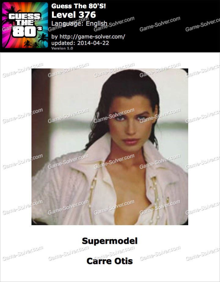 Guess the 80s Level 376 • Game Solver