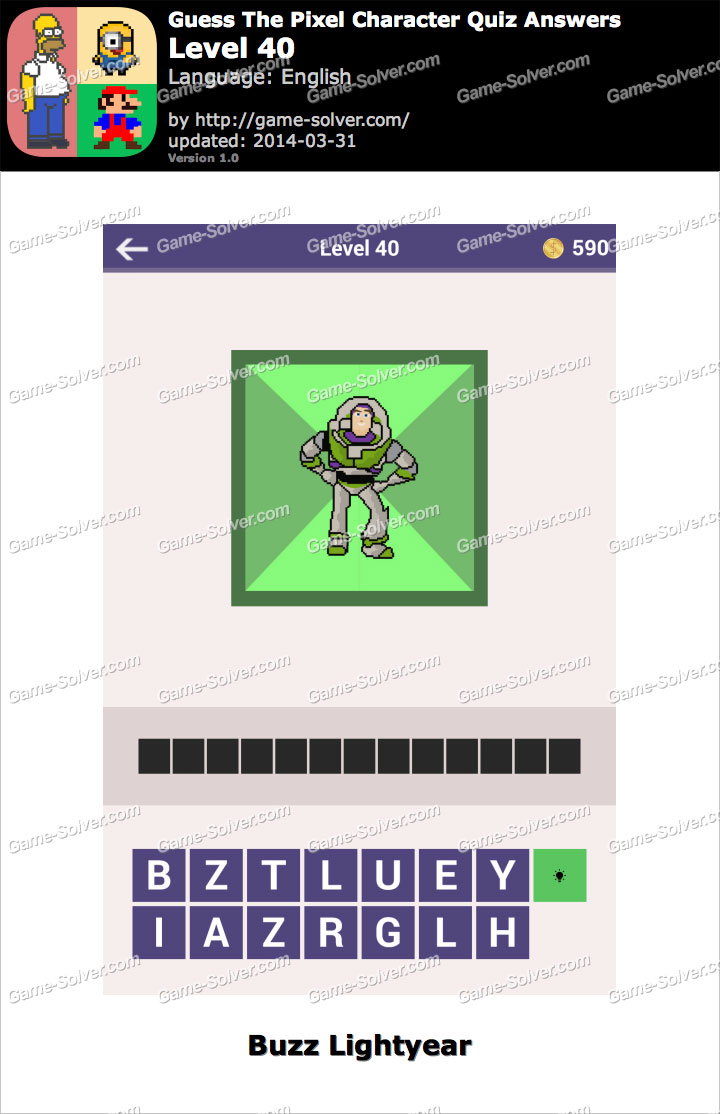 Guess The Pixel Character Quiz Level 40 Game Solver Guess The Pixel Character Quiz Level 40 Game Solver