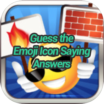Guess the Emoji Icon Saying Answers - Game Solver