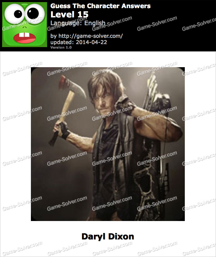 Guess The Character Level 15 Game Solver Guess The Character Level 15 Game Solver