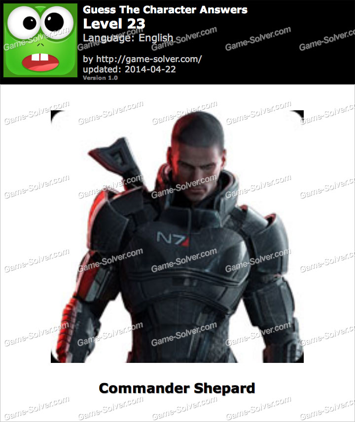 Guess The Character Level 23 Game Solver Guess The Character Level 23 Game Solver