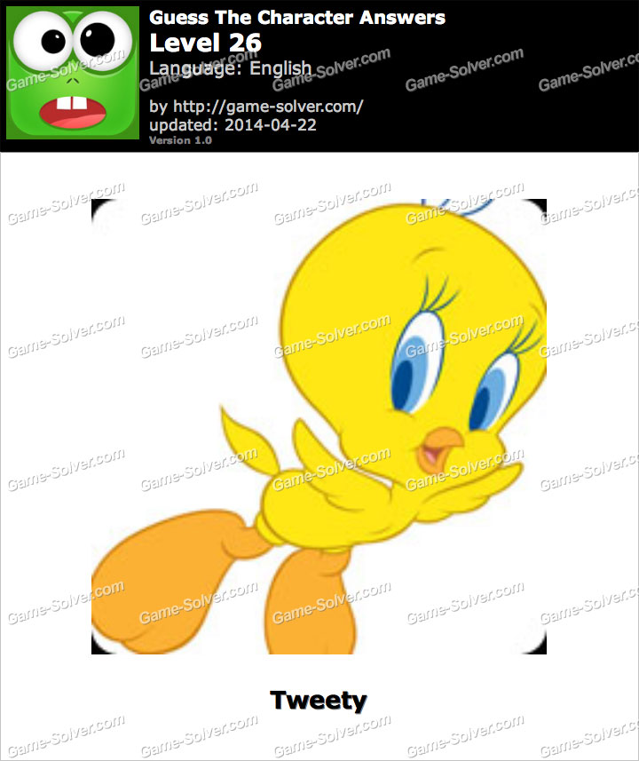 Guess The Character Level 26 Game Solver Guess The Character Level 26 Game Solver