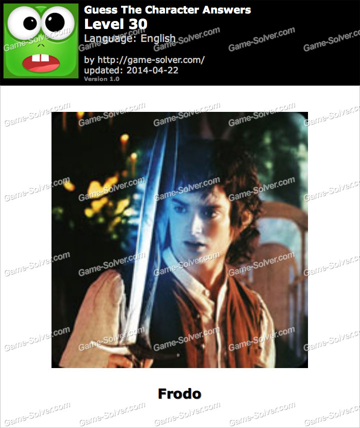 Guess The Character Level 30 Game Solver Guess The Character Level 30 Game Solver