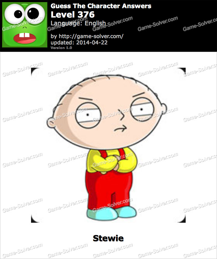 Guess the Character Level 376 • Game Solver