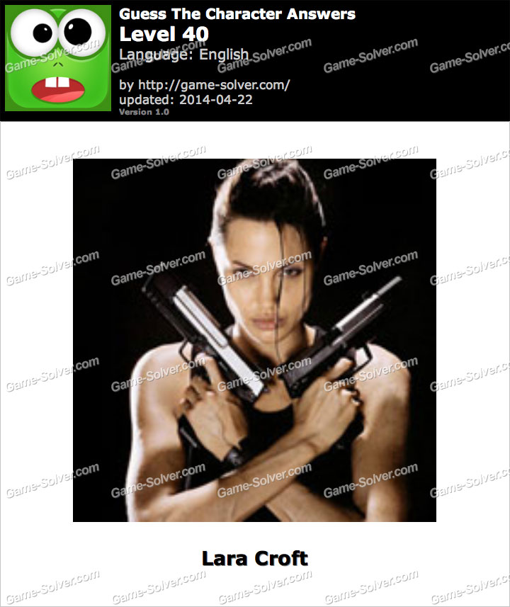 Guess The Character Level 40 Game Solver Guess The Character Level 40 Game Solver