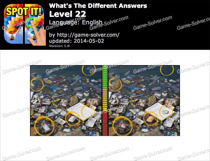 What's The Difference Level 22 • Game Solver