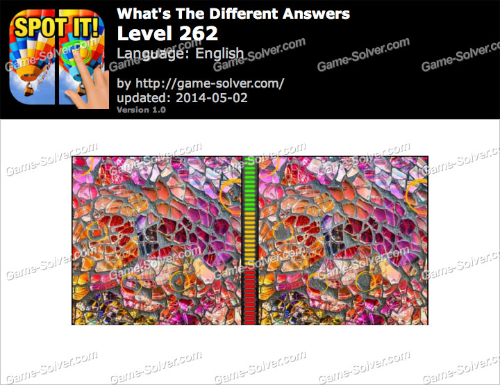 What's The Difference Level 262 • Game Solver