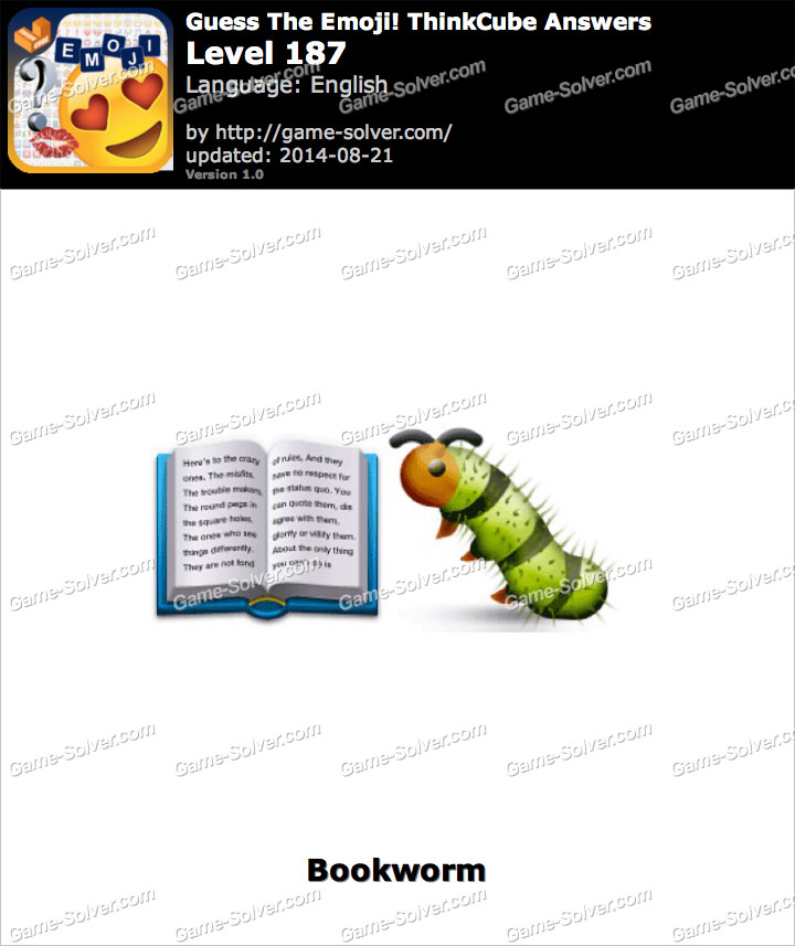 Guess The Emoji Thinkcube Level 187 Game Solver