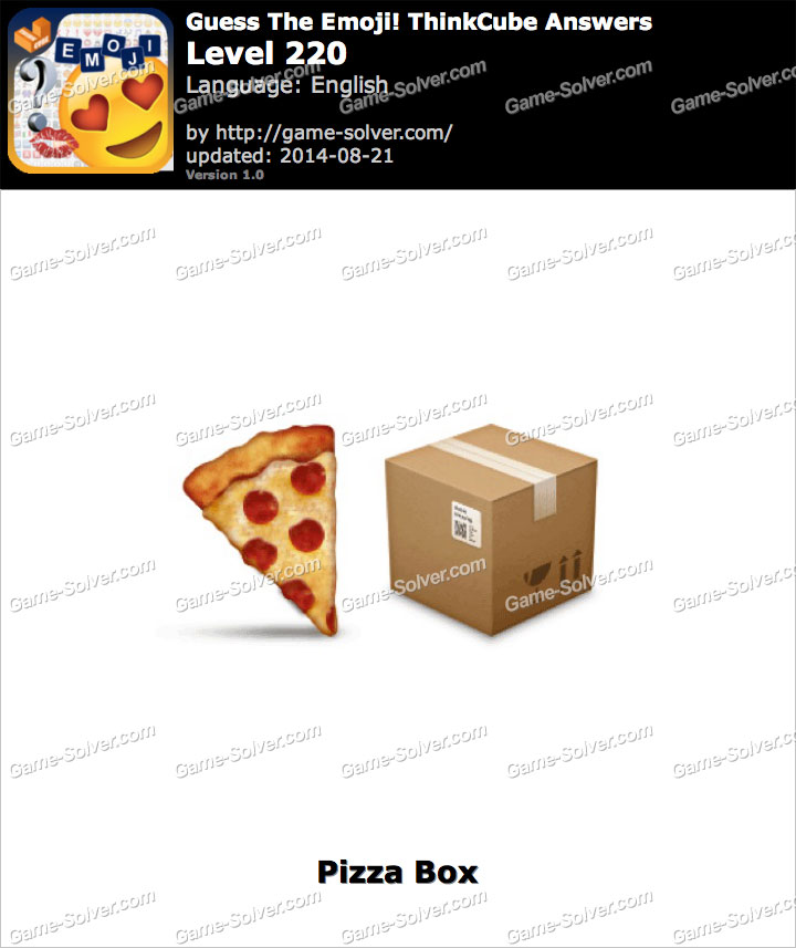 Guess The Emoji Thinkcube Level 220 Game Solver