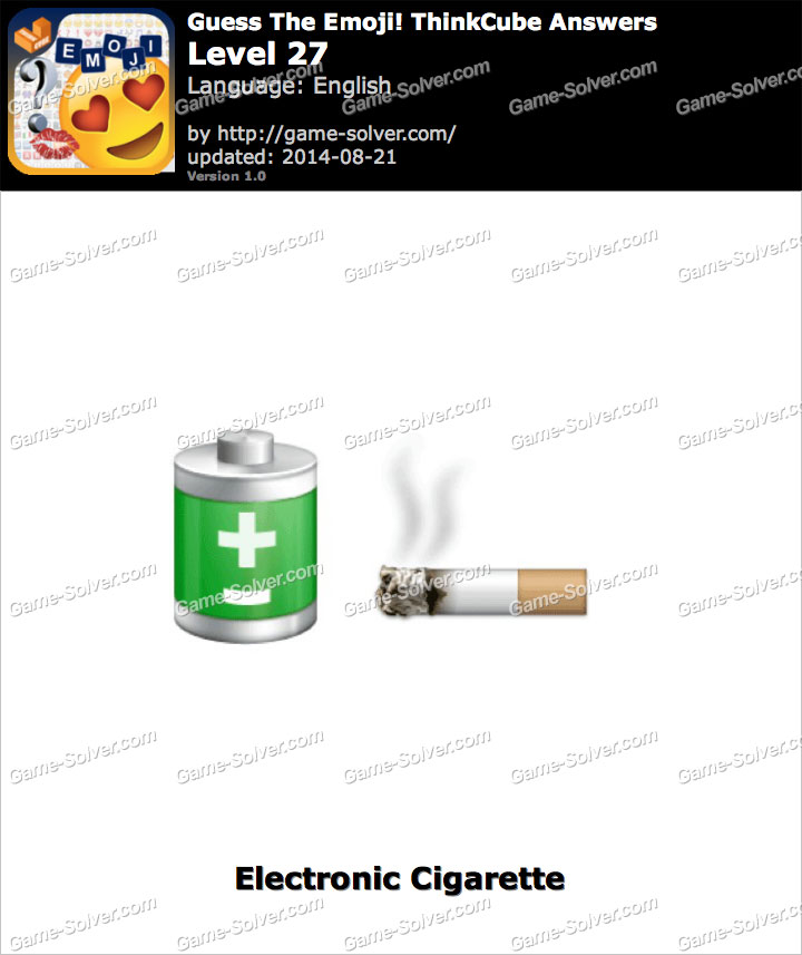 Guess The Emoji Thinkcube Level 27 Game Solver