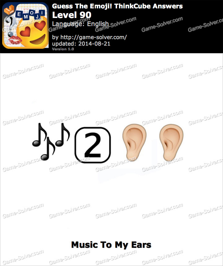 Guess The Emoji Thinkcube Level 90 Game Solver Guess The Emoji Thinkcube Level 90 Game Solver